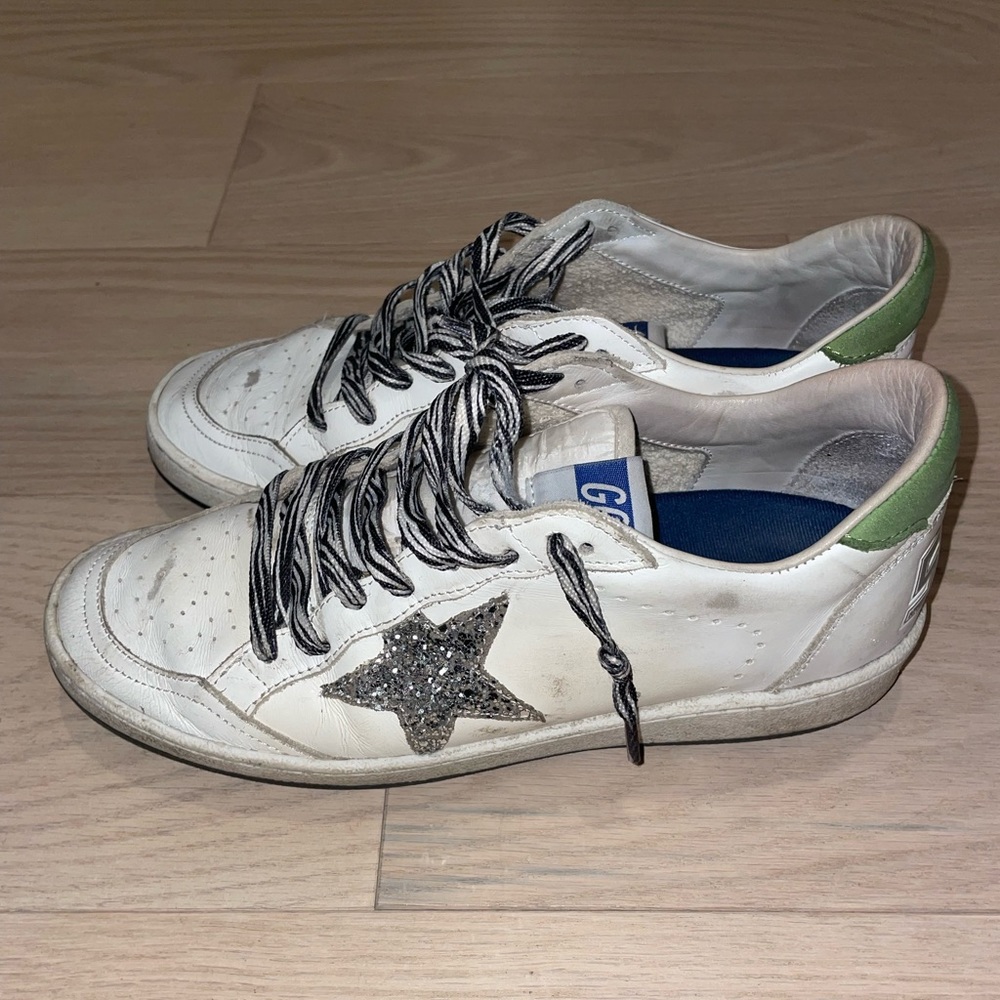 Golden Goose Intermix Ball Stars Sneakers - Picture 9 of 12